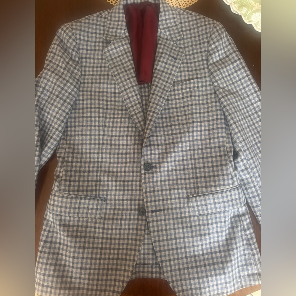 Checkered Blazer for Men
